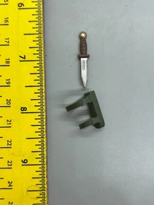 Cuchillo + Funda Duke Retro Figura GI Joe 6" Cobra Clasificado Forraje Personalizado 1/12 - Imagen 1 de 2