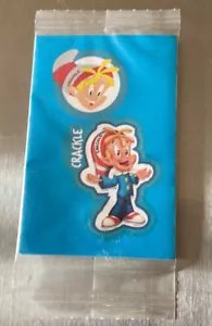Adesivi sigillati Kellogg's Rice Krispies Snap Crackle Pop Cereal Box 2015 sigillati - Foto 1 di 2