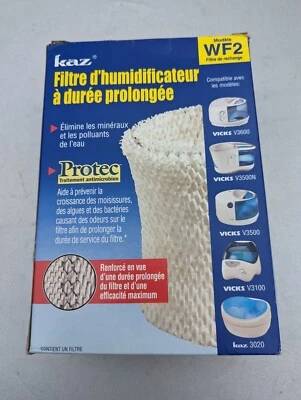 1 Pack of Replacement Protec WF2 Extended Life Humidifier Filter NIB Kaz/Vicks - Image 1 of 3