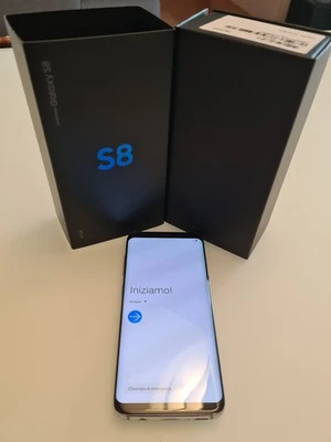 Samsung Galaxy S8 SMG950F - 64GB - Coral Blue Bellissimo e Perfetto - Immagine 1 di 4