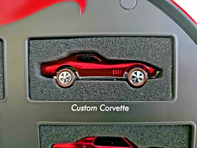 2025 Hot Wheels RLC 80th Anniversary Original Sweet 16 Red Custom Corvette - Image 1 of 4