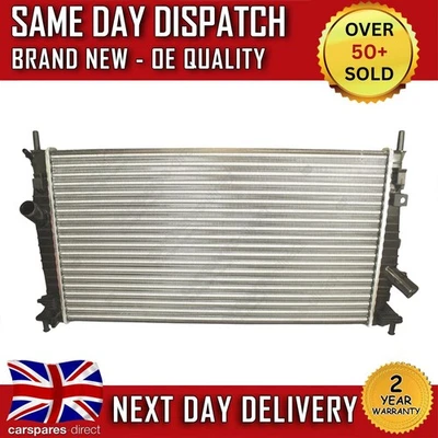 FORD FOCUS MK2 RADIATORE C-MAX 1.6 1.8 2.0 TDCI 2.5 PZ MOTORE MANUALE NUOVISSIMO - Immagine 1 di 4