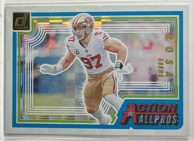 2023 Donruss #AAP-7 Nick Bosa Action All-Pros San Francisco 49ers - Image 1 of 2