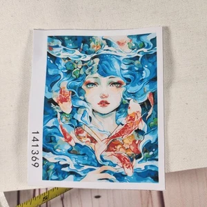 Tucoco Lady MIT KOI Malen nach Zahlen Sets für Erwachsene DIY TEENAGER  - Bild 1 von 8