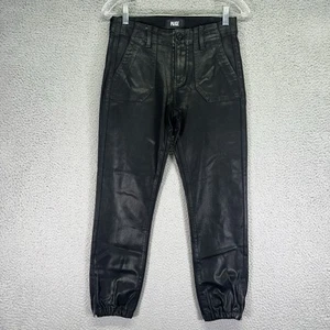 Pantalones Paige Mujer 26 Negro Mayslie Jogger Niebla Lujo Elástico Cremallera al Tobillo - Imagen 1 de 8