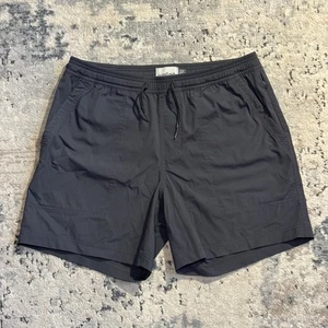 Wellen Shorts Mens Medium Grey Performance Swim Trunks Active Stretch Athletic - Picture 1 of 7