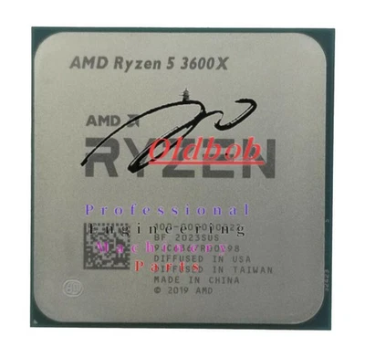 AMD Ryzen 5 1600X R5 2600X R5 3500X R5 3600X Processor Socket AM4 CPU - Image 1 of 4