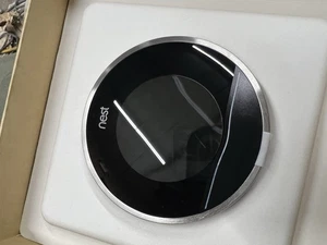 Brand New Google Nest 2nd Gen Smart Learning Thermostat Stainless Steel T200577 - Picture 1 of 4