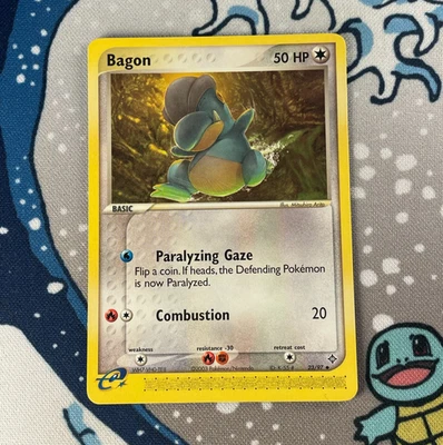 Bagon 23/97 Non Holo EX Dragon Pokemon Card Vintage 2003 NM/LP - Image 1 of 3