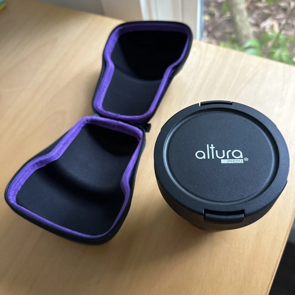 Lente Altura Photo 8 mm 1:3,0 ojo de pez CS con estuche HD DSLR Foto 1 de 3