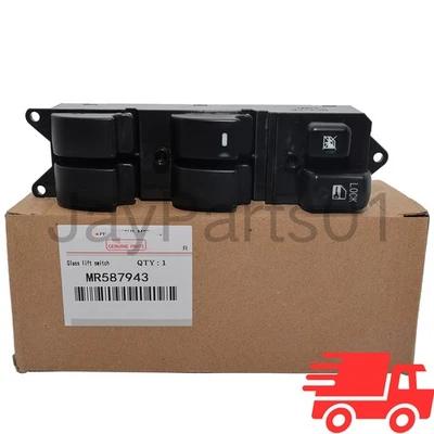 OEM MR587943 For Mitsubishi Galant Endeavor Lancer Montero Window Switch Left Foto 1 de 4