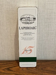 RARE Very Collectible LAPHROAIG 15 Year Single Malt Scotch EMPTY Tin - Picture 1 of 21