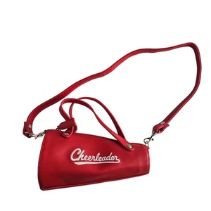 1990's Cheerleader Purse, Red Cheer Purse, Funky Red Bag, Megaphone bag, Vintage - Picture 1 of 10