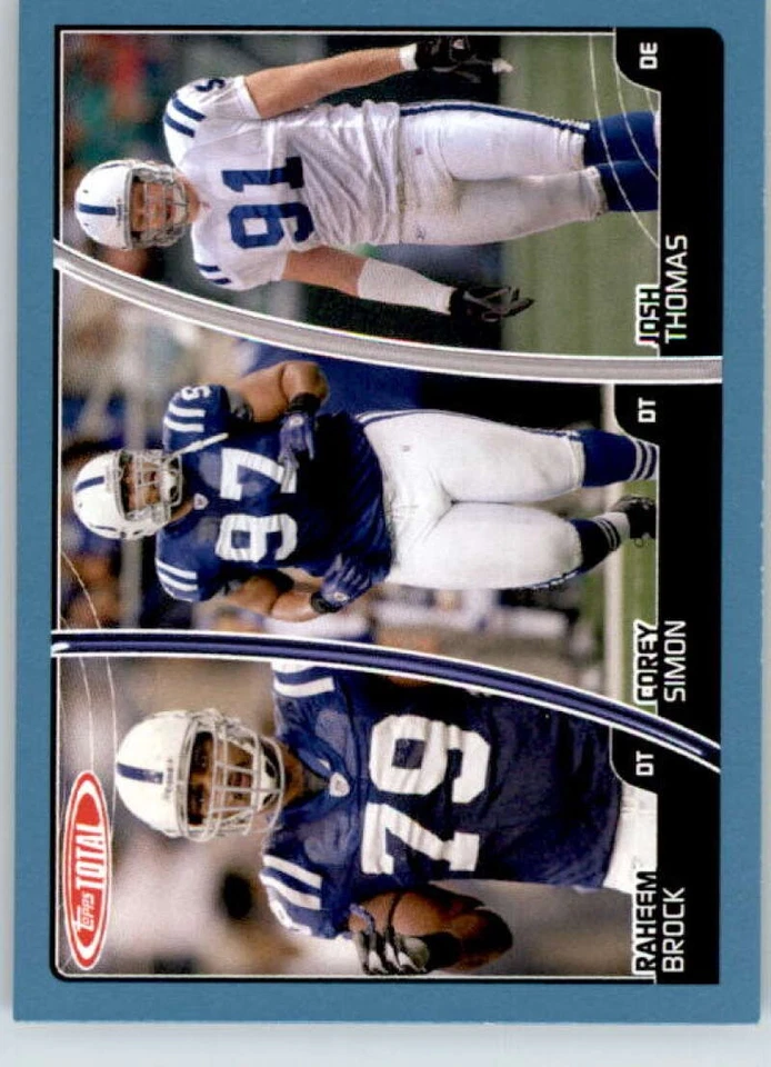 2007 Topps Total Blue NFL Football Parallel Cards Pick From List 1-200 - Image 1 of 1