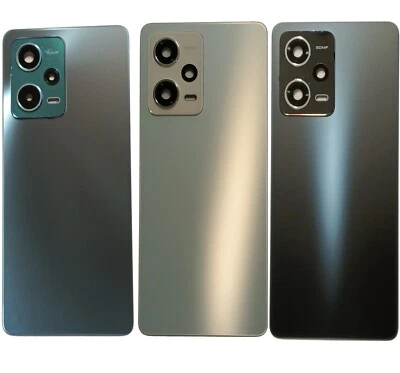 Copri Batteria x XIAOMI REDMI NOTE 12 PRO 5G Scocca Posteriore + LENTE +ADESIVO