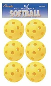 Plastic Softballs - Picture 1 of 1