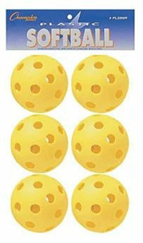 Bolas de softbol de plástico Foto 1 de 1