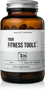 Your Fitness Tools Vegan Zinc Citrate 30mg | 120 Capsules !! - Picture 1 of 1
