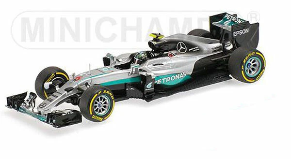 Minichamps 1:43 410160106 Mercedes AMG F1 W07 #6 Winner Bahrain GP 2016 Rosberg - Immagine 1 di 1