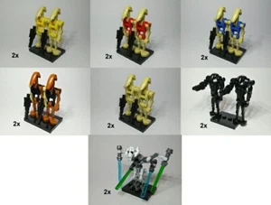 26 Star Wars Star Battle Droid General Wars Minifigures - Picture 1 of 8