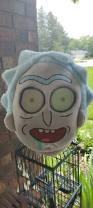 Rick and Morty Big Greeter Plush Head Adult Swim Cosplay Rick Sanchez 2018 - Picture 1 of 6