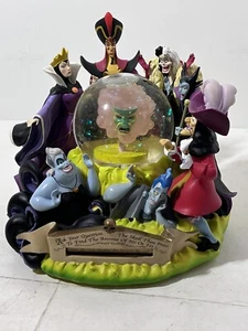 Disney Villian Maleficent Cruella Fortune Teller Snow Globe In Org Bx Snowglobe - Picture 1 of 19