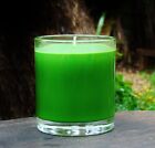 40hr COUNTRY CHRISTMAS Triple Scented GREEN SOY WAX Jar Candle Cranberry Cloves