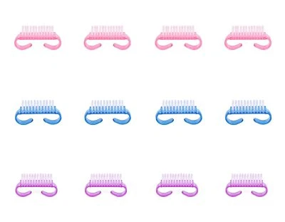 Cepillo de polvo de uñas herramienta de pedicura polvo de manicura 12 piezas quitar exfoliante de uñas limpiar Foto 1 de 4