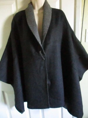 Poncho Capa Mezcla Alpaca Bebé Eileen Fisher The Fisher Project Talla M/L Foto 1 de 3