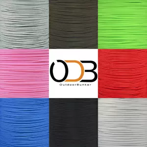 Paracord Planet 550 Rope Type III 7 strand parachute cord 20 ft Hanks USA Made - Picture 1 of 9