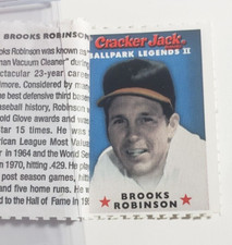 CRACKER JACK BALLPARK LEGENDS - BROOKS ROBINSON
