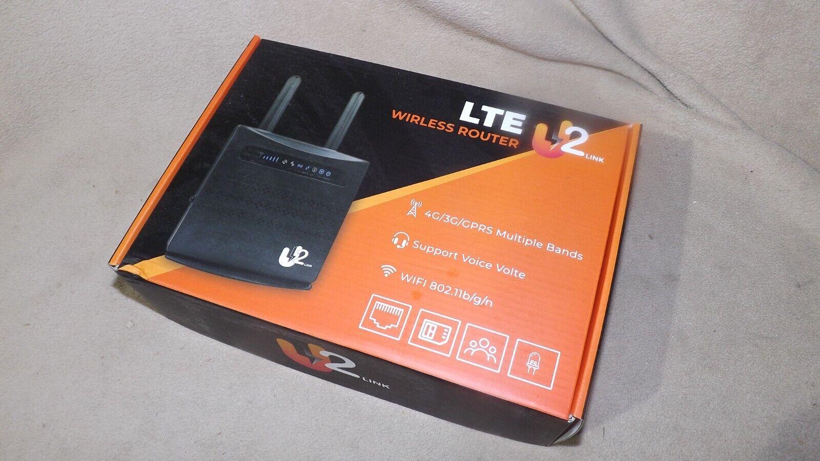 U2 Connect U2link 4G Wireless Router W/ SIM Slot. Available Now for $44.00