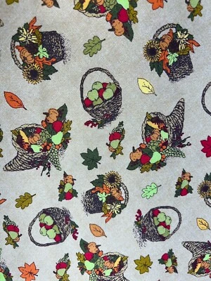 1 yard Quilters Candy Connecting Threads Hood River Harvest 100% Cotton Fabric - Image 1 of 4