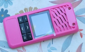 Tait Façade avant avec écran et clavier 6 touches pour TAIT TP3300. Rose - Zdjęcie 1 z 5