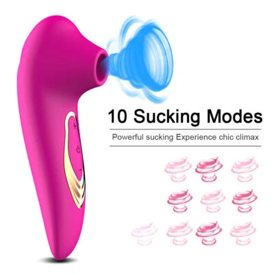 Clit Sucker Vibrator Rechargeable Sucking G-spot Massager Sex Toys for Women - Image 1 of 4
