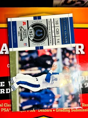 2011 Playoff Contenders Football Card #31 Peyton Manning V919 - Image 1 of 2