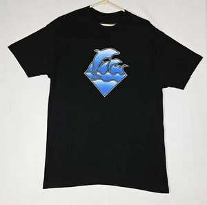 Conjunto Camiseta Pink Dolphin Para Hombres Onda Pastel Gráfico Azul Logo Talla Grande Negra - Imagen 1 de 16