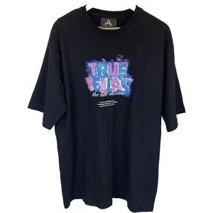 True Fellas Pesante Oversize T-Shirt Stampa Nero Blu Tgl L Uomo - Bild 1 von 5