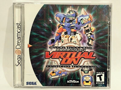 CIB Cyber Troopers Virtual On: Oratorio Tanagram (Sega Dreamcast, 1999) - tested - Image 1 of 4
