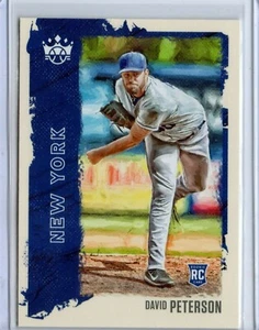 DAVID PETERSON Mets 2021 MLB DIAMOND KINGS ROOKIE #143 - Picture 1 of 2