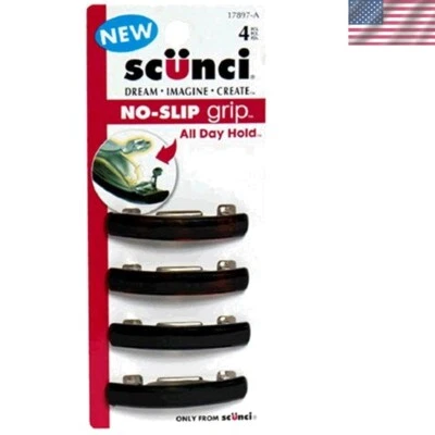 Correas antideslizantes para el cabello de 4 quilates - suaves para el cabello, perfectas para el estilo diario Foto 1 de 3