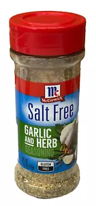 McCormick Salt Free Garlic & Herb Seasoning 4.37 oz - Picture 1 of 1