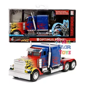 JADA HOLLYWOOD RIDES 1:32 Transformers OPTIMUS PRIME T1 Diecast Model 99802 - Picture 1 of 8