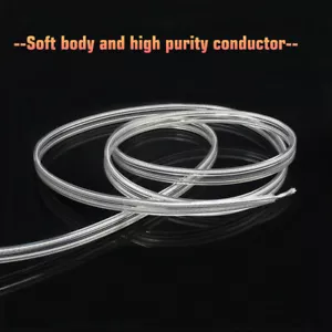 Silver Plated OCC Copper Wire Bulk Speaker Cable for HIFI Amplifier Audiophile - Picture 1 of 7
