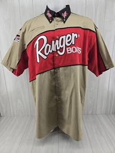 VTG Kudzu Ranger Boats Bass Fishing Button Down Shirt Sz 4XL - Picture 1 of 9