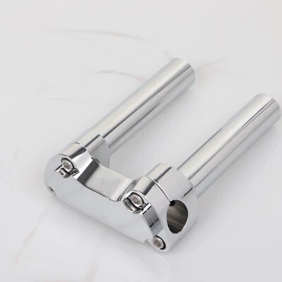 For Harley Sportster XL1200 883 Aluminum 6" Risers 1" Handlebar Clamps Mounts - Image 1 of 4