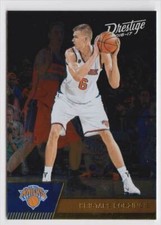 2016-17 Panini Prestige Base Metallized #102 Kristaps Porzingis New York Knicks