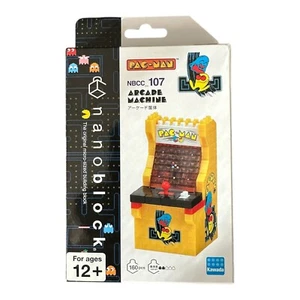 Nanoblock Pac-Man Arcade Housing Nbcc_107 ORIGINAL RARE. NEW/NEVER OPENED - Picture 1 of 5