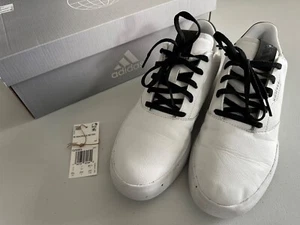 Adidas Womens Adicross Retro Spikeless Golf Shoes Size US 8.5 Medium White/Black - Picture 1 of 14