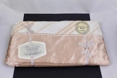 VINTAGE WAMSUTTA SUPERCALE PLUS DOUBLE FLAT SHEET BY CHRISTIAN DIOR - NEW - Image 1 of 4